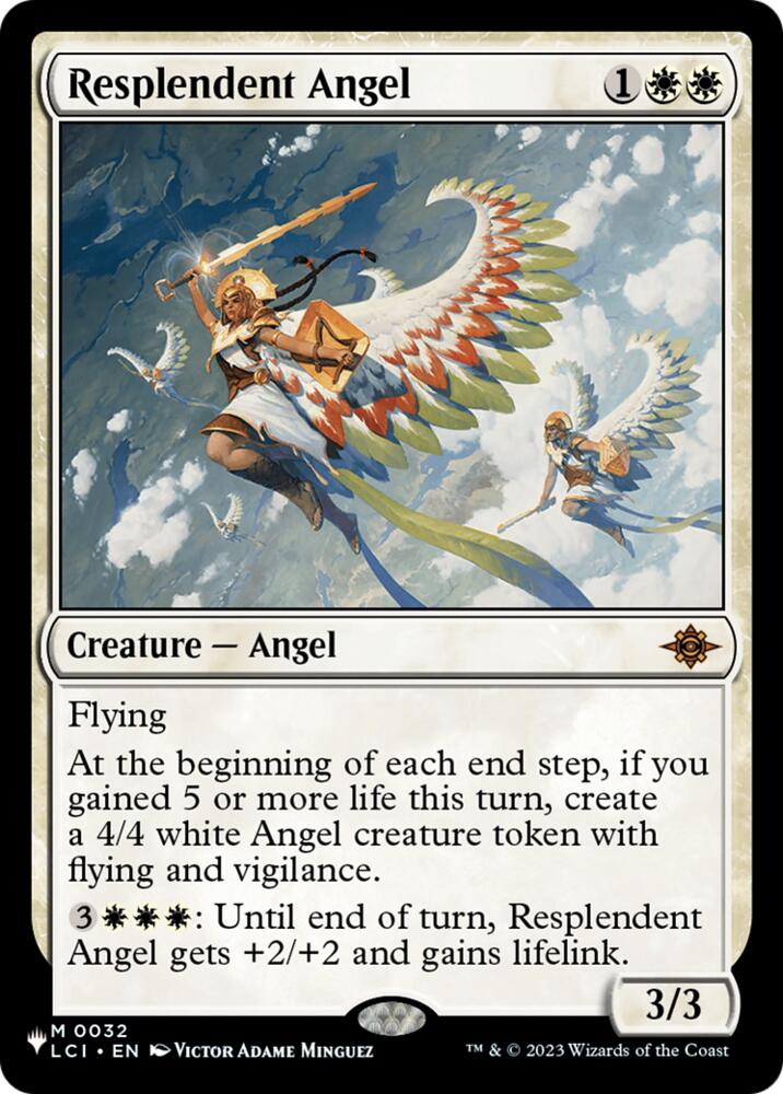 Resplendent Angel (32) [The List]