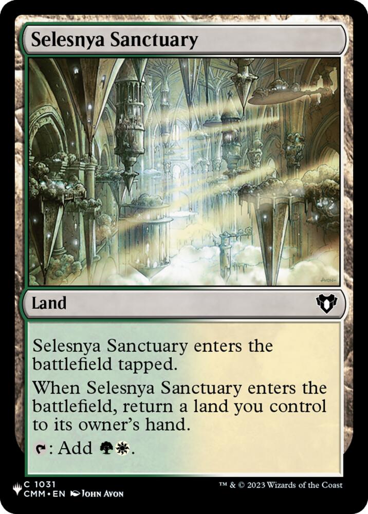 Selesnya Sanctuary (1031) [The List]