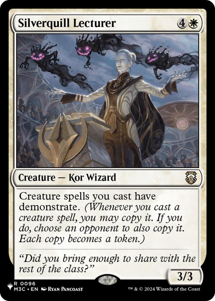 Silverquill Lecturer (96) [The List]