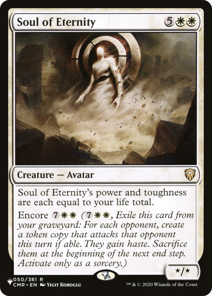 Soul of Eternity (50) [The List]
