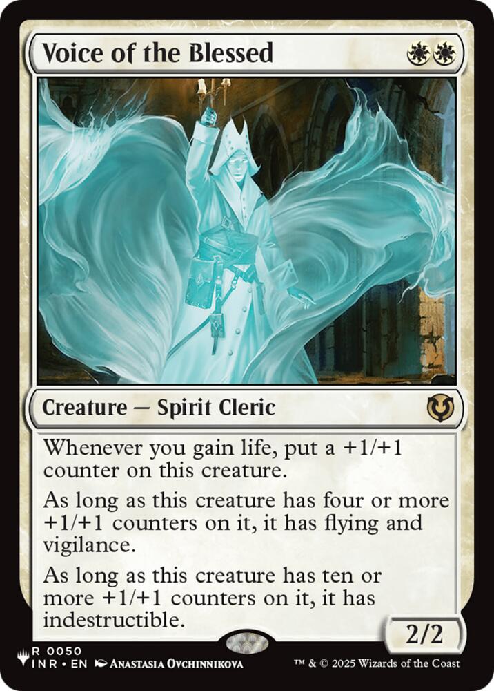 Voice of the Blessed (50) [The List]