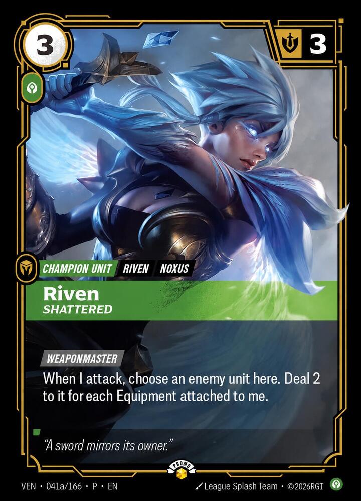 Riven - Shattered (041a/166) [Riftbound Promotional Cards]