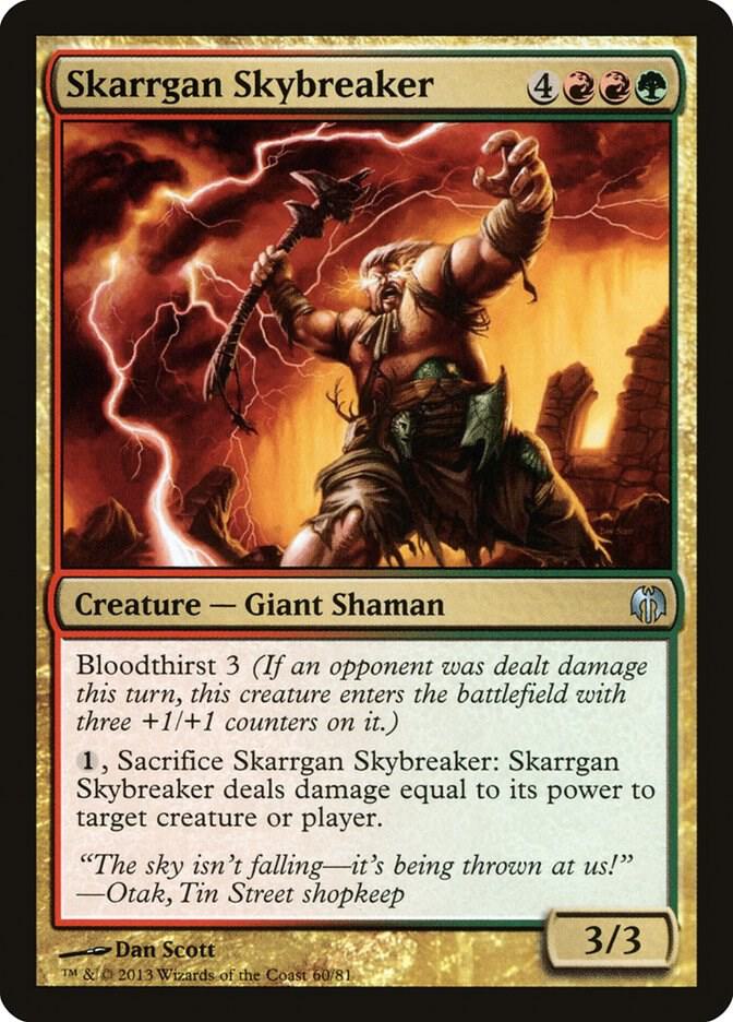 Skarrgan Skybreaker (60) [Duel Decks: Heroes vs. Monsters]