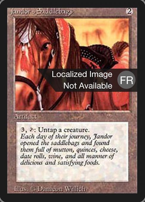 Jandor's Saddlebags (257) [Foreign Black Border]