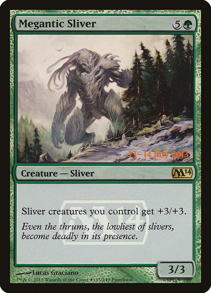 Megantic Sliver (185) [Prerelease Cards]