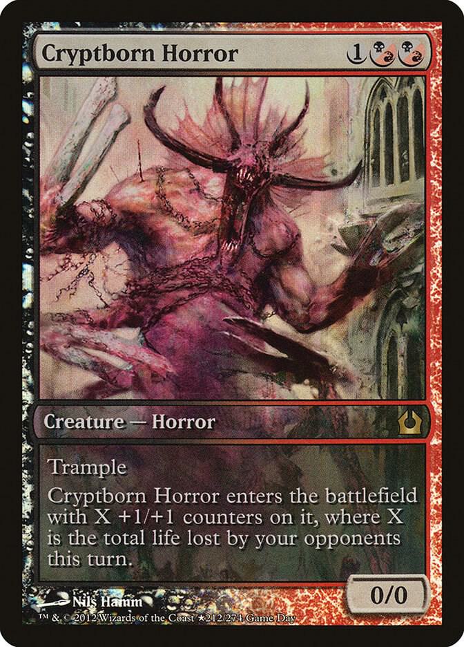 Cryptborn Horror (212) [Game Day Promos]