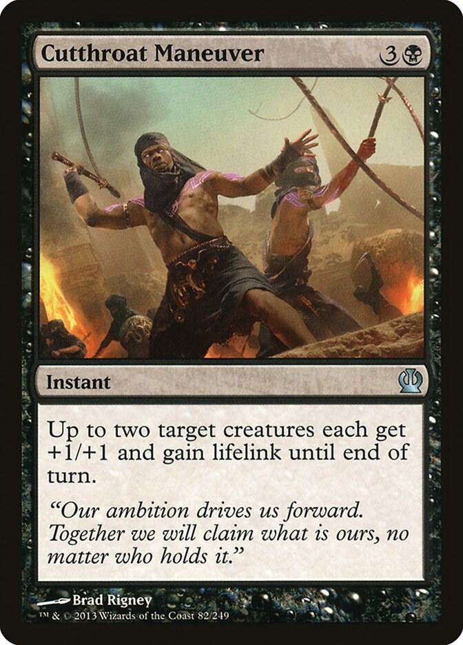 Cutthroat Maneuver (82) [Theros]