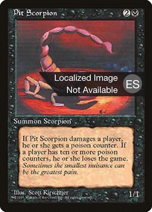 Pit Scorpion (153) [Fourth Edition Foreign Black Border]