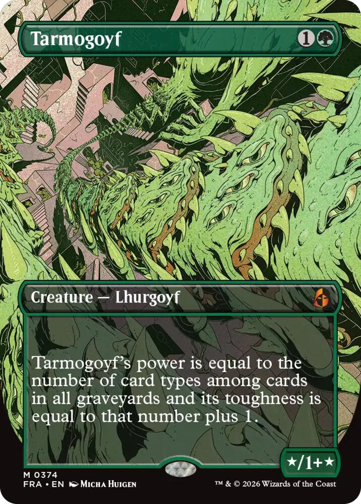 Tarmogoyf (Borderless) (374) [Reality Fracture]