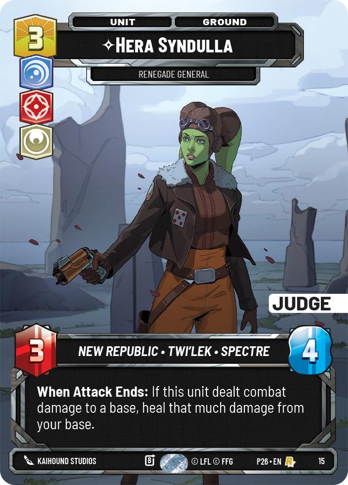 Hera Syndulla -  Renegade General (15) [Judge Promos]