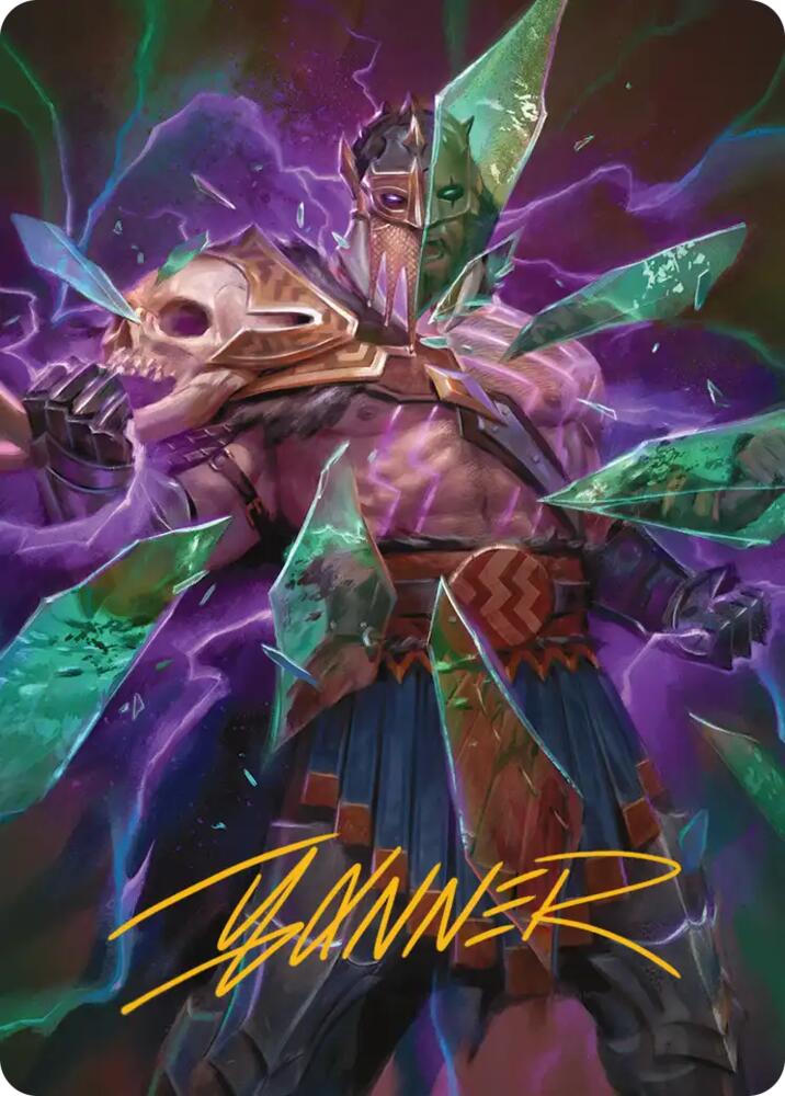 Rise of the Deathbringer Art Card (Gold-Stamped Signature) (36) [Reality Fracture Art Series]