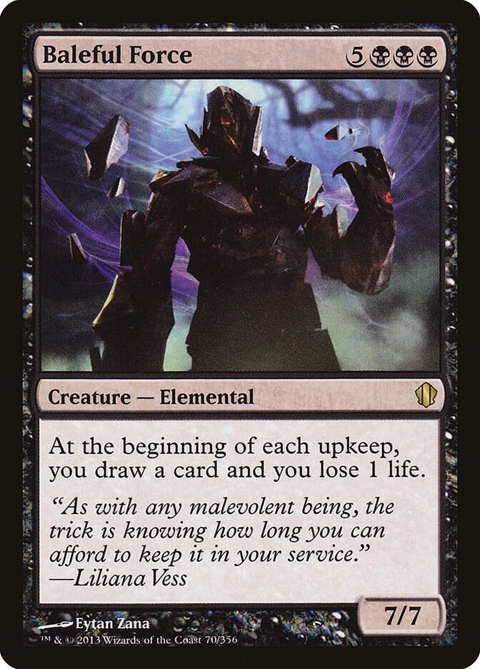 Baleful Force (70) [Commander 2013]