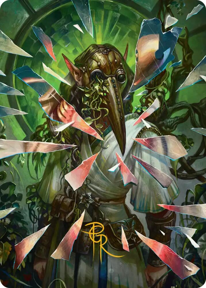 Simulacrum Shaper Art Card (Gold-Stamped Signature) (38) [Reality Fracture Art Series]