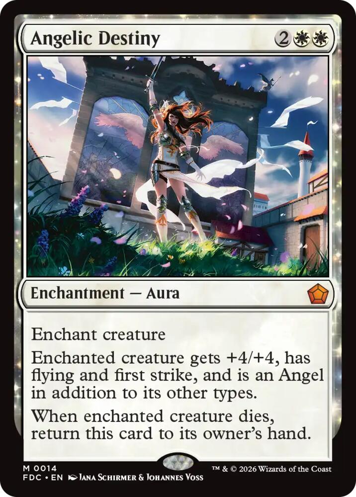 Angelic Destiny (14) [Foundations Commander]