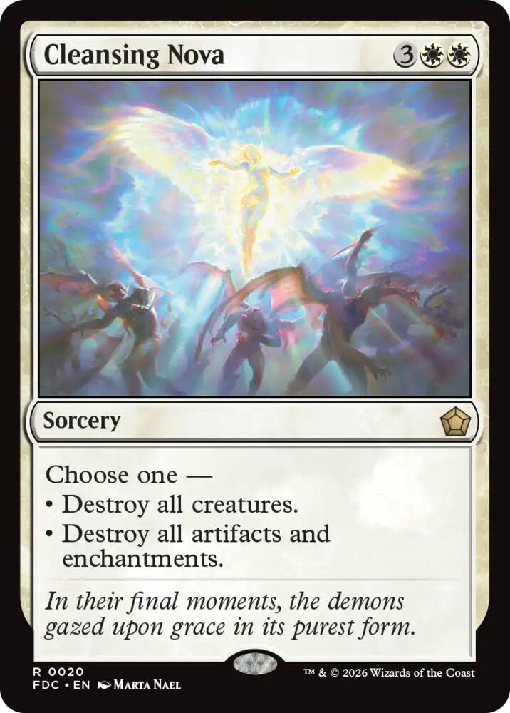 Cleansing Nova (20) [Foundations Commander]