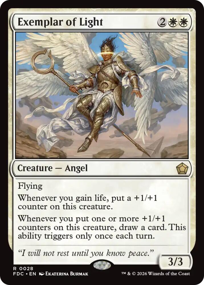 Exemplar of Light (28) [Foundations Commander]