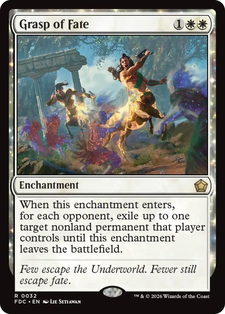 Grasp of Fate (32) [Foundations Commander]