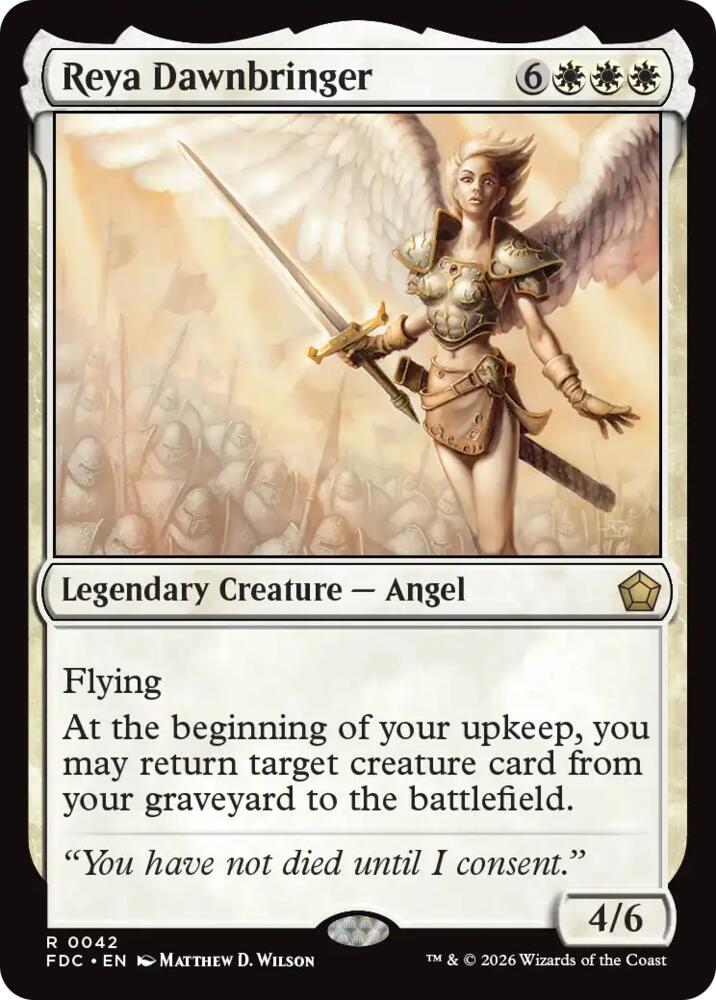 Reya Dawnbringer (42) [Foundations Commander]