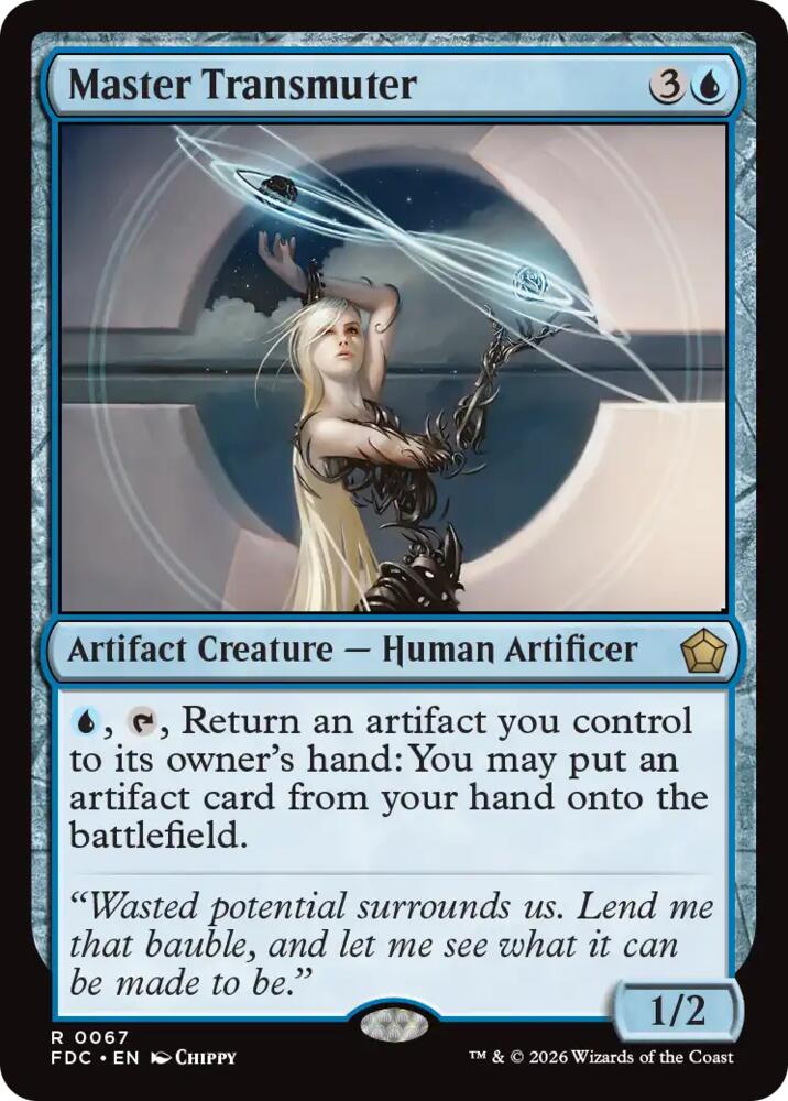 Master Transmuter (67) [Foundations Commander]