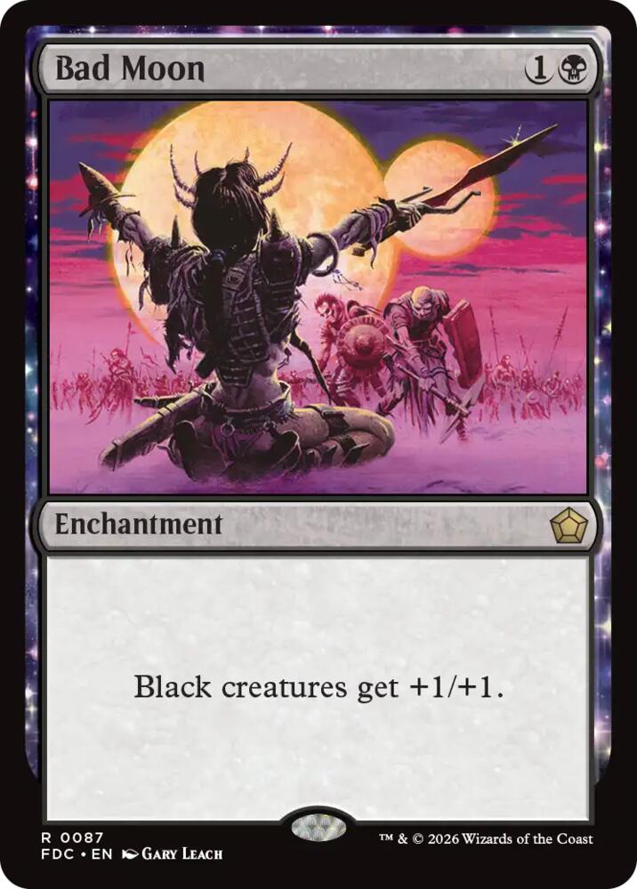 Bad Moon (87) [Foundations Commander]