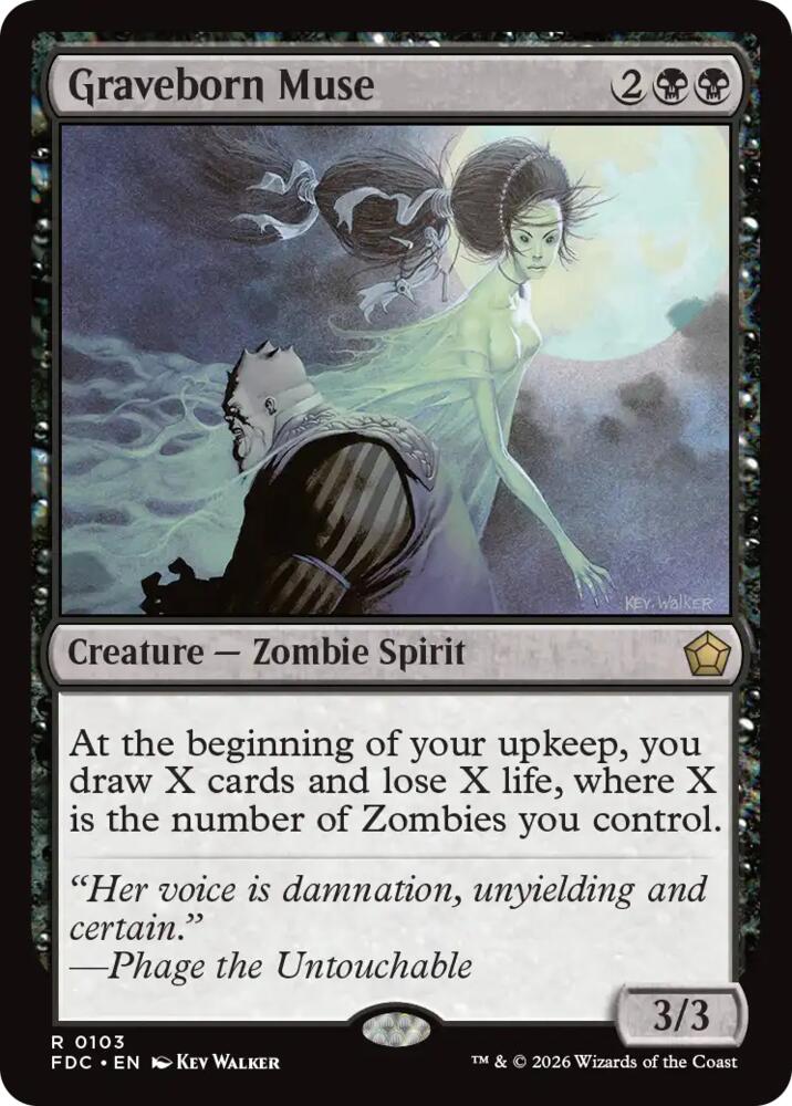 Graveborn Muse (103) [Foundations Commander]