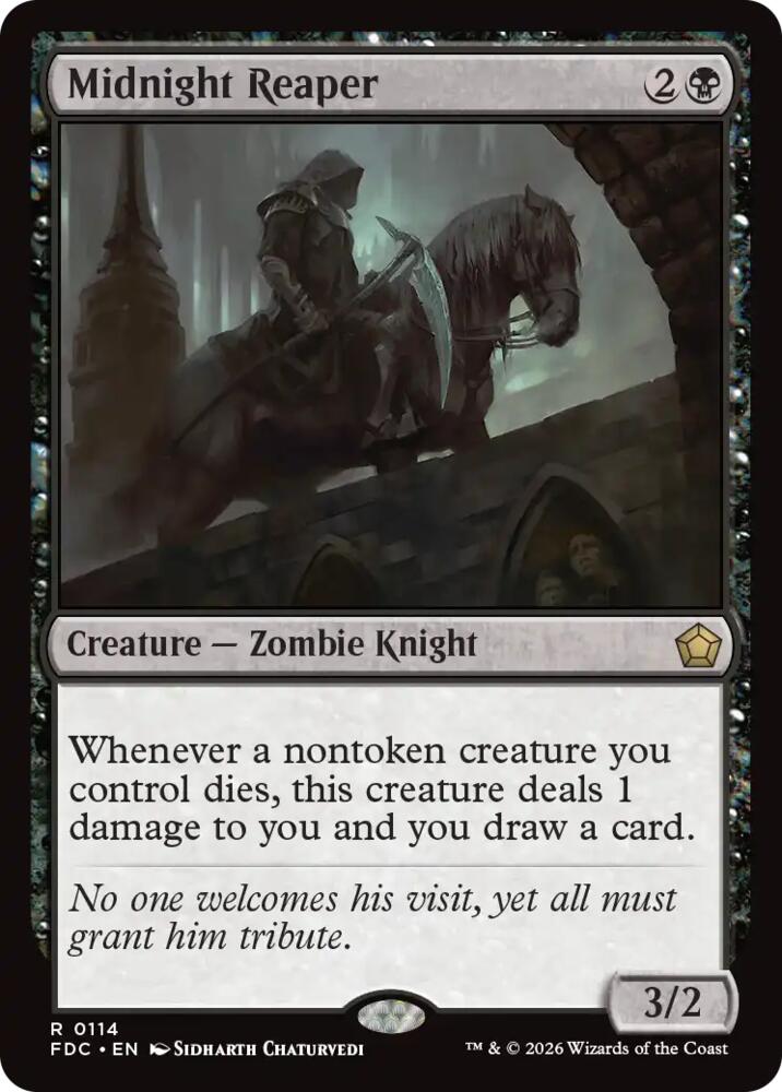 Midnight Reaper (114) [Foundations Commander]