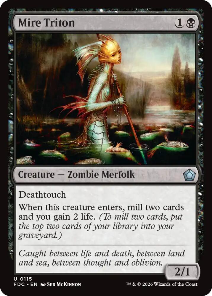 Mire Triton (115) [Foundations Commander]