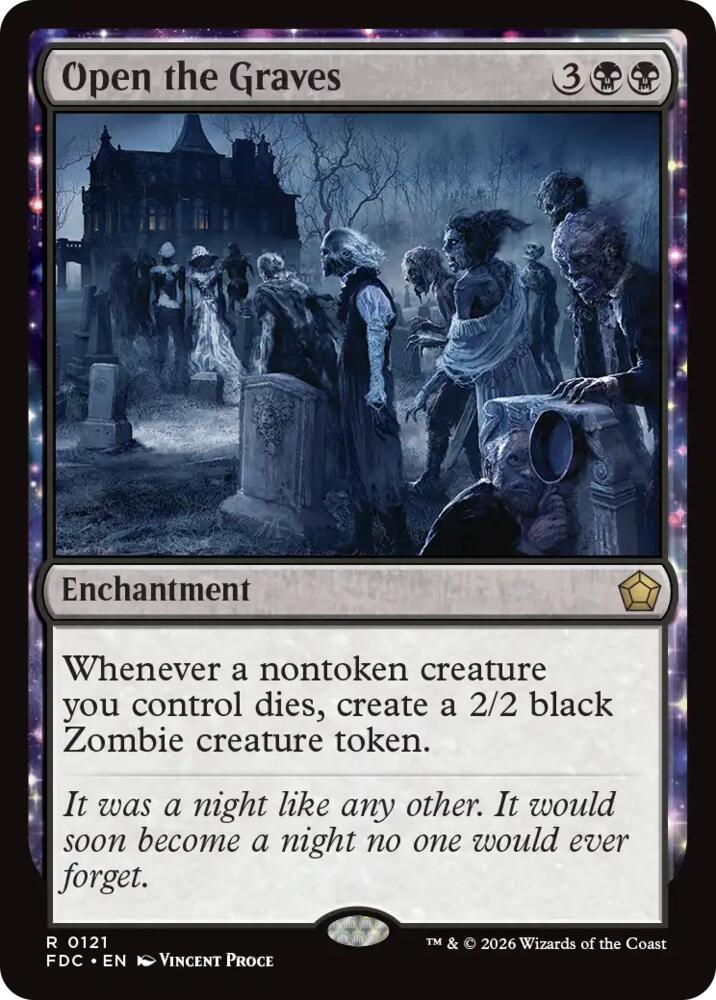 Open the Graves (121) [Foundations Commander]