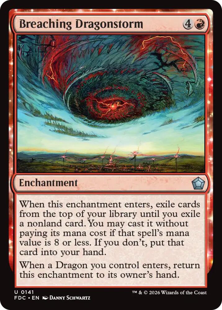 Breaching Dragonstorm (141) [Foundations Commander]