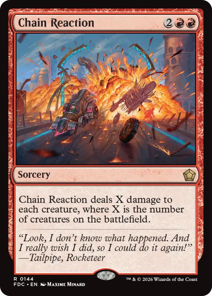 Chain Reaction (144) [Foundations Commander]