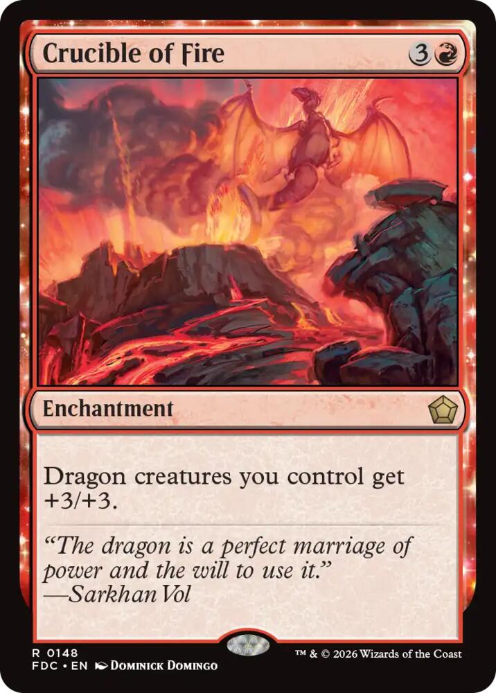 Crucible of Fire (148) [Foundations Commander]