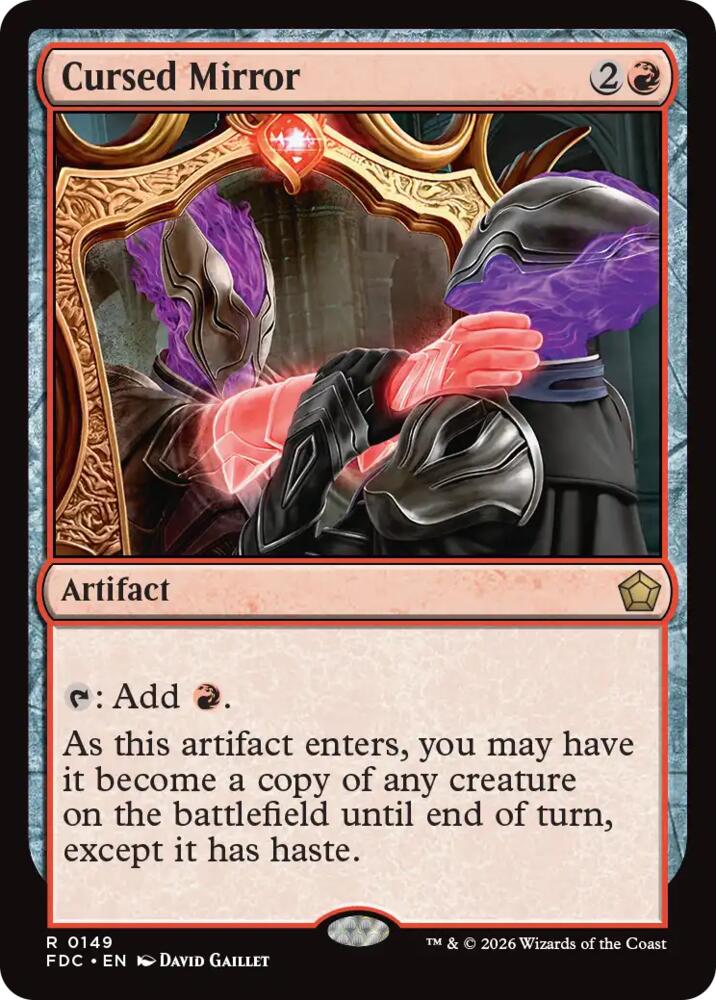 Cursed Mirror (149) [Foundations Commander]