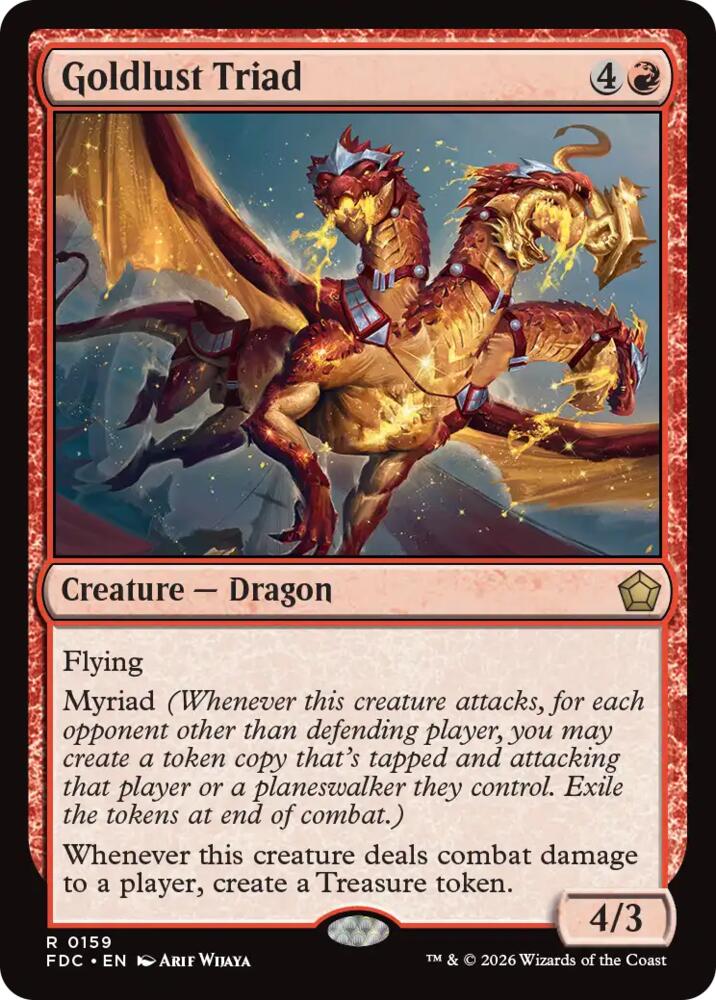 Goldlust Triad (159) [Foundations Commander]