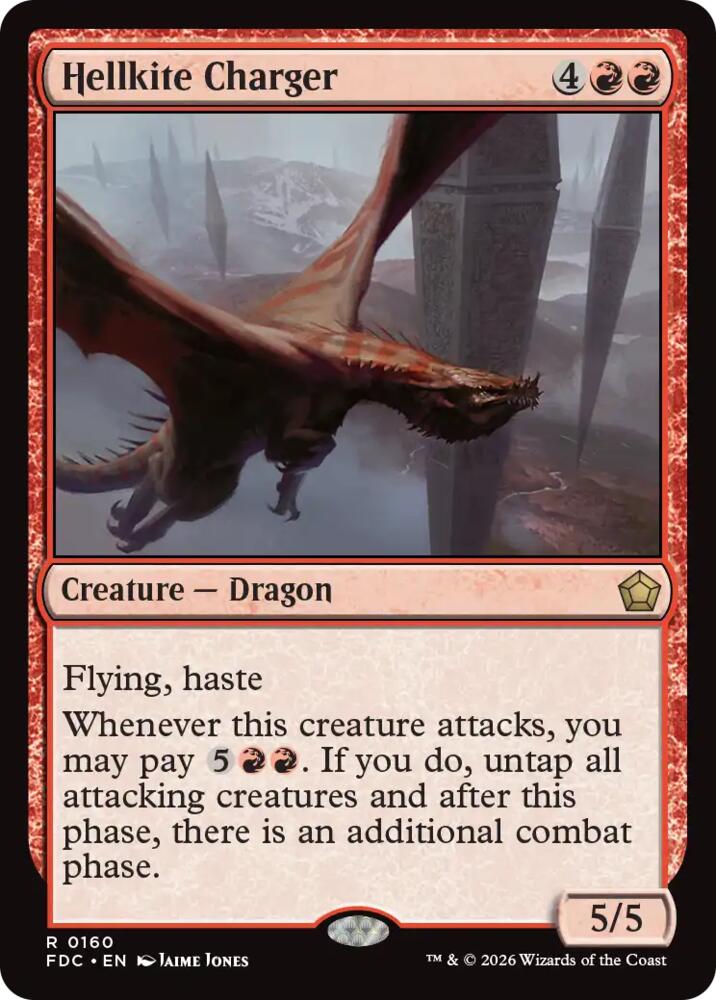 Hellkite Charger (160) [Foundations Commander]