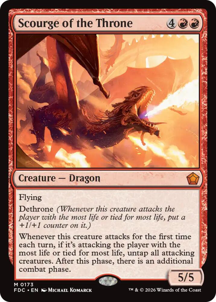 Scourge of the Throne (173) [Foundations Commander]