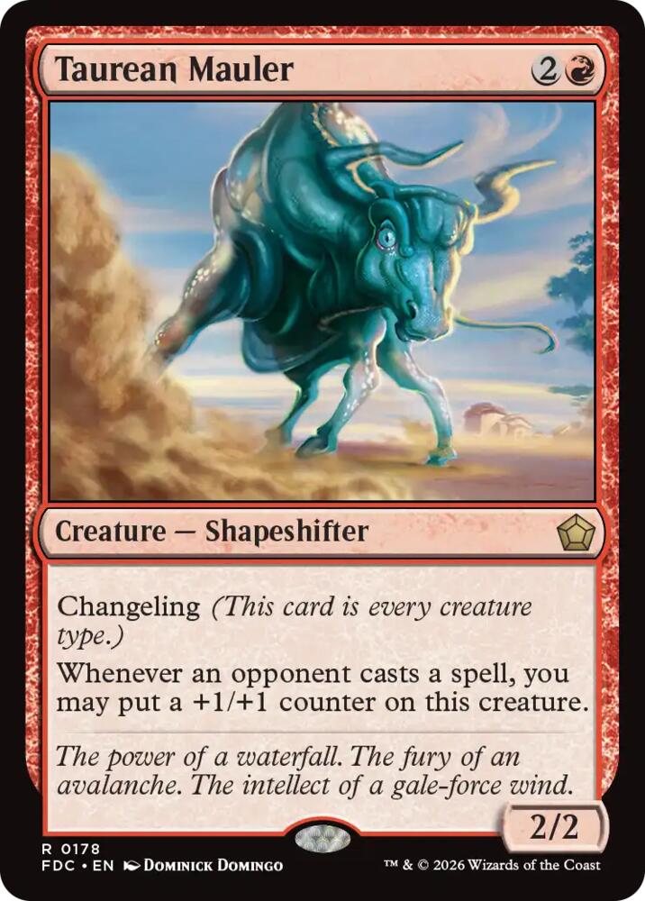Taurean Mauler (178) [Foundations Commander]