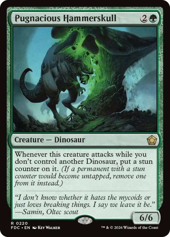 Pugnacious Hammerskull (220) [Foundations Commander]