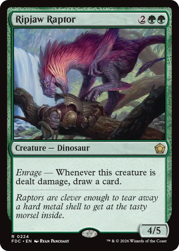 Ripjaw Raptor (224) [Foundations Commander]