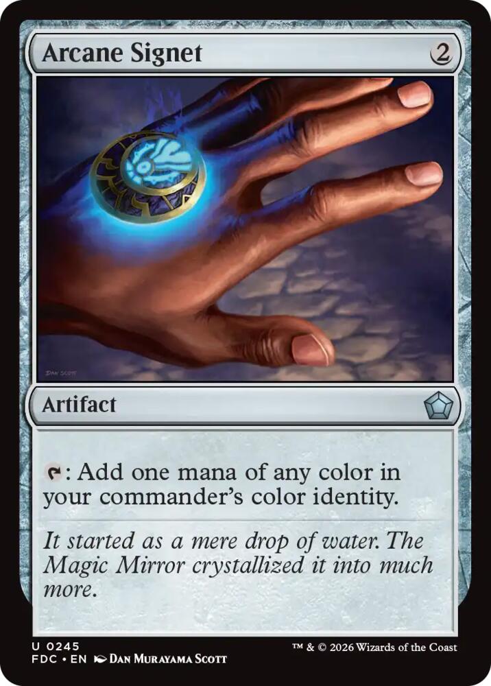 Arcane Signet (0245) [Foundations Commander]