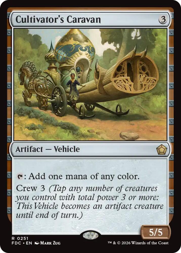 Cultivator's Caravan (251) [Foundations Commander]