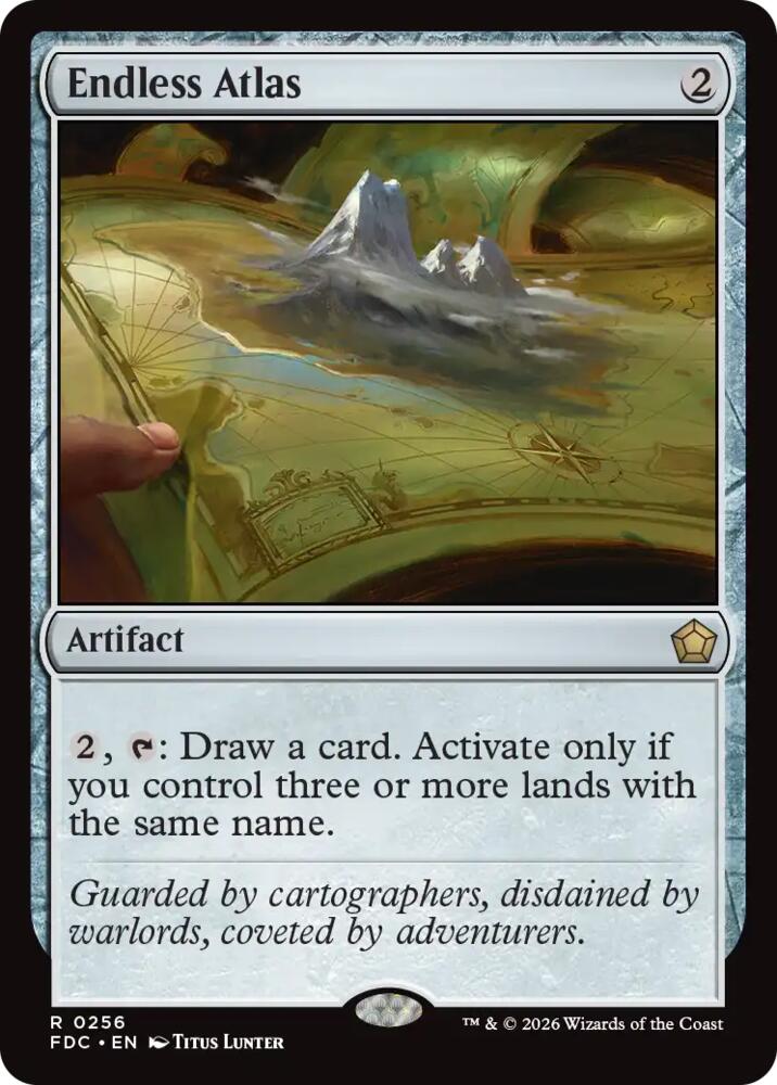 Endless Atlas (256) [Foundations Commander]