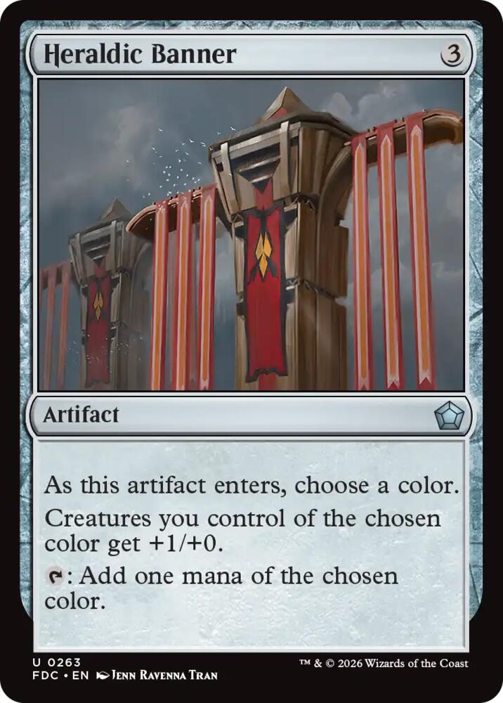 Heraldic Banner (263) [Foundations Commander]