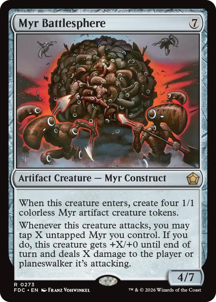 Myr Battlesphere (273) [Foundations Commander]