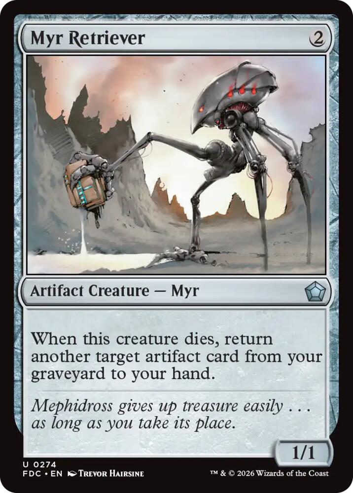 Myr Retriever (274) [Foundations Commander]