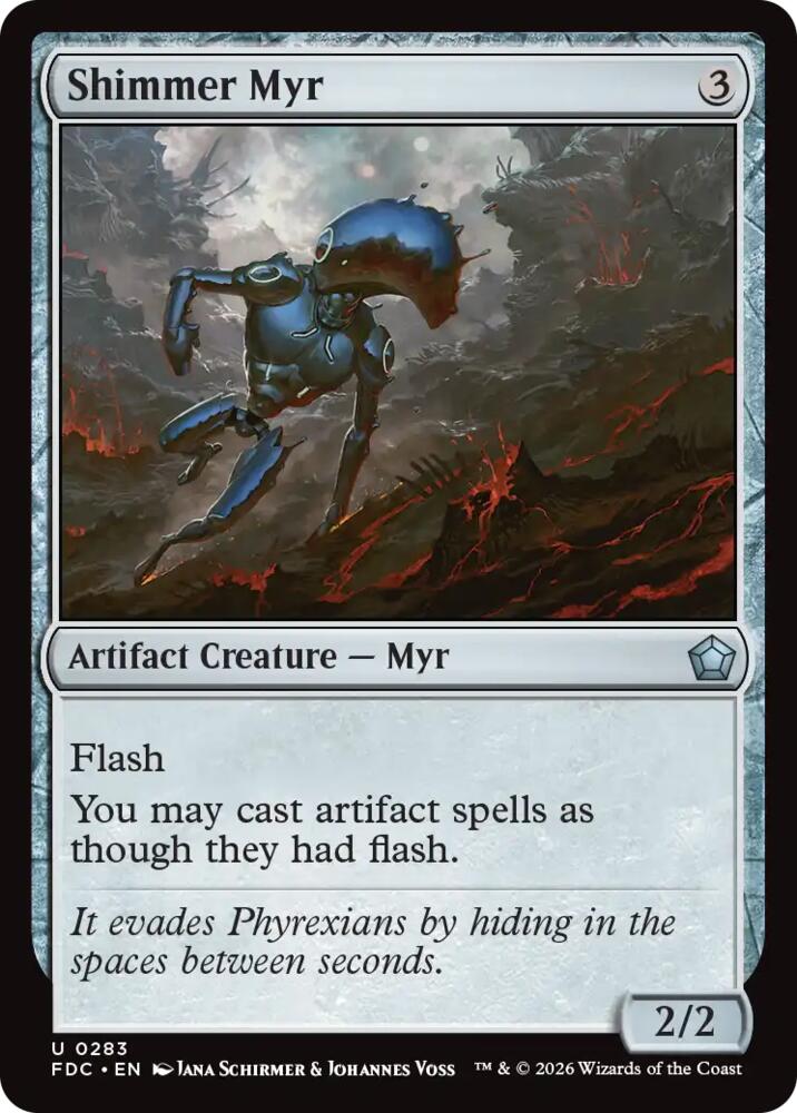 Shimmer Myr (283) [Foundations Commander]