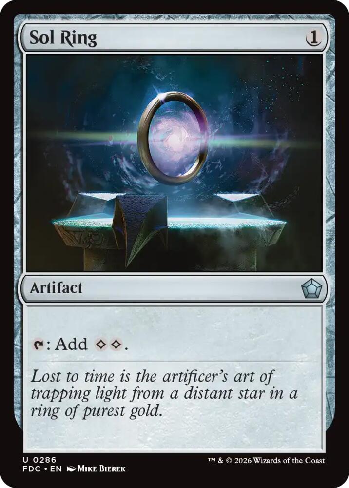 Sol Ring (0286) [Foundations Commander]