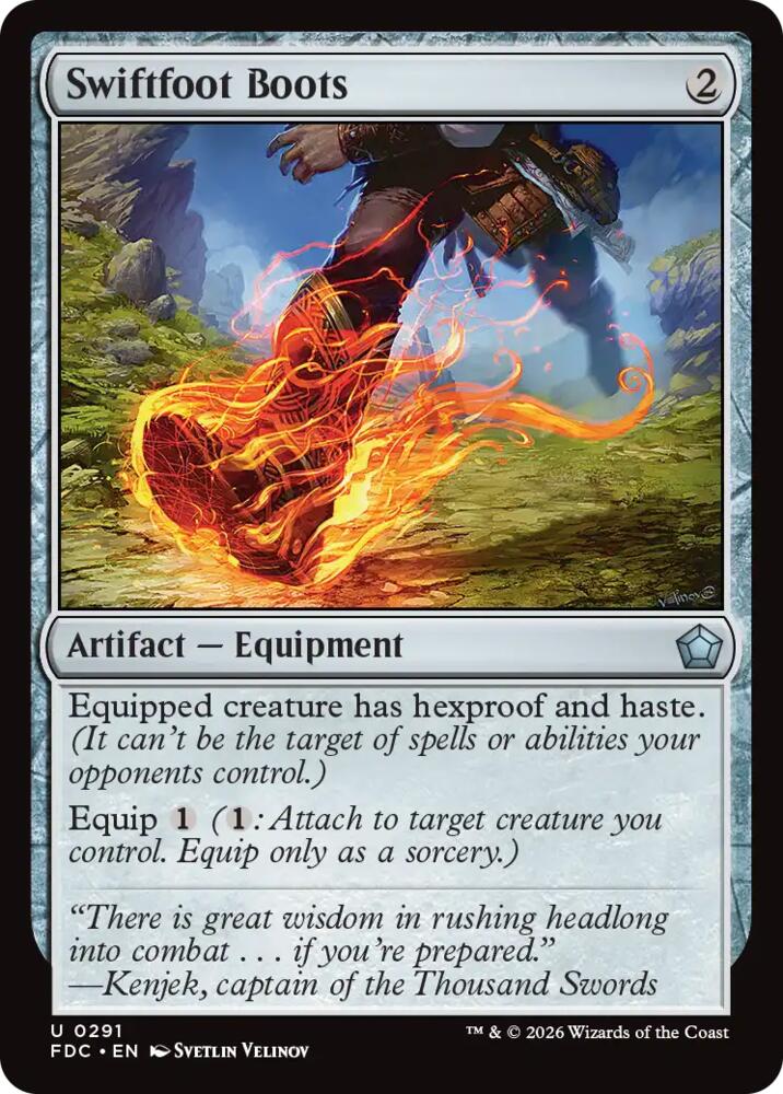 Swiftfoot Boots (291) [Foundations Commander]