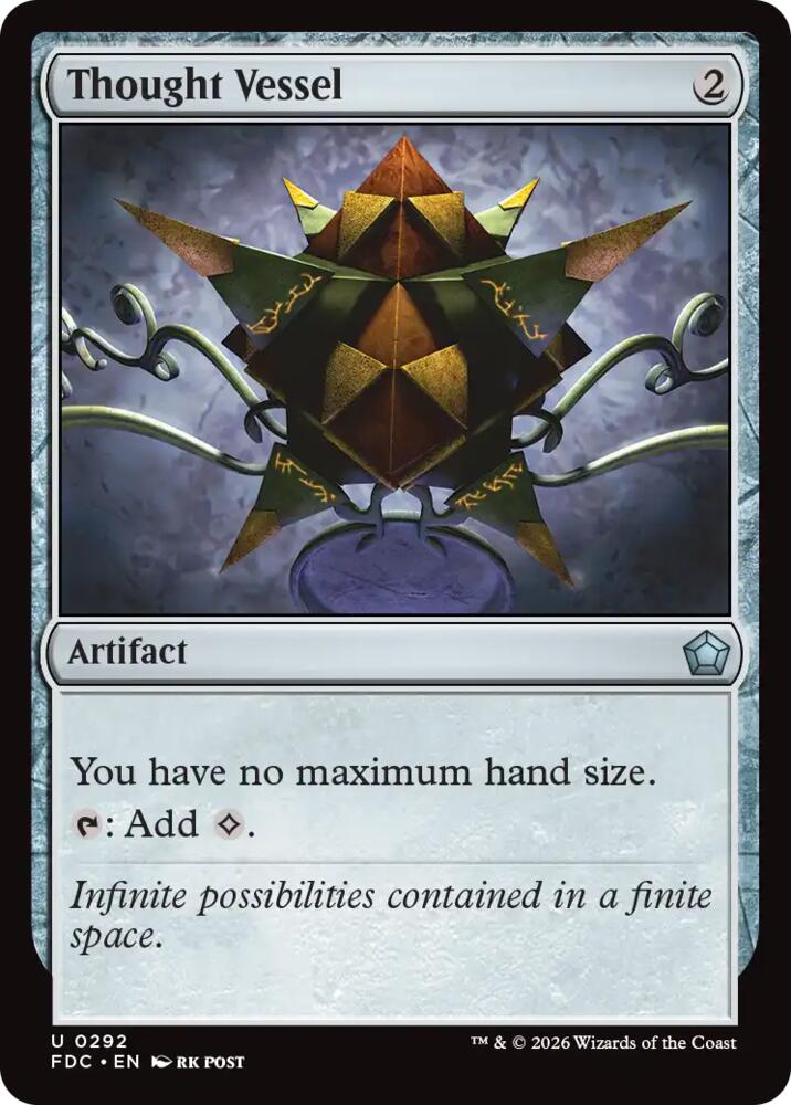 Thought Vessel (292) [Foundations Commander]