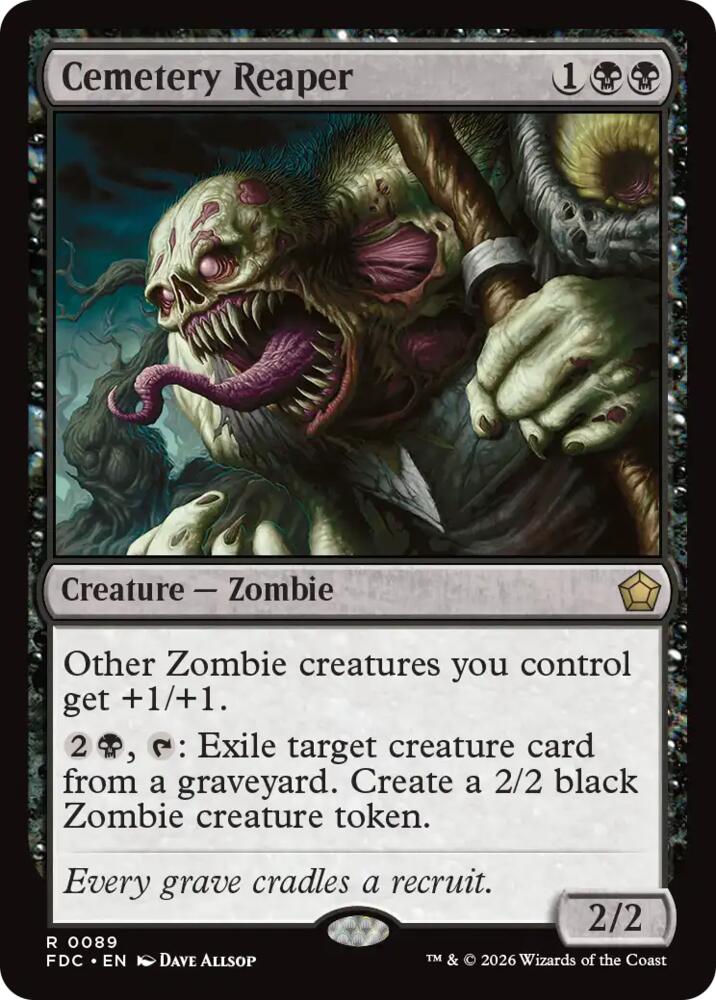 Cemetery Reaper (89) [Foundations Commander]