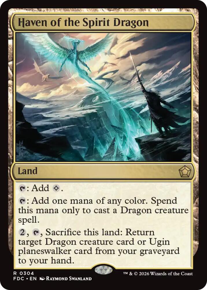 Haven of the Spirit Dragon (304) [Foundations Commander]